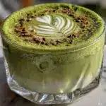Mandel-Milch Matcha Latte - featured image