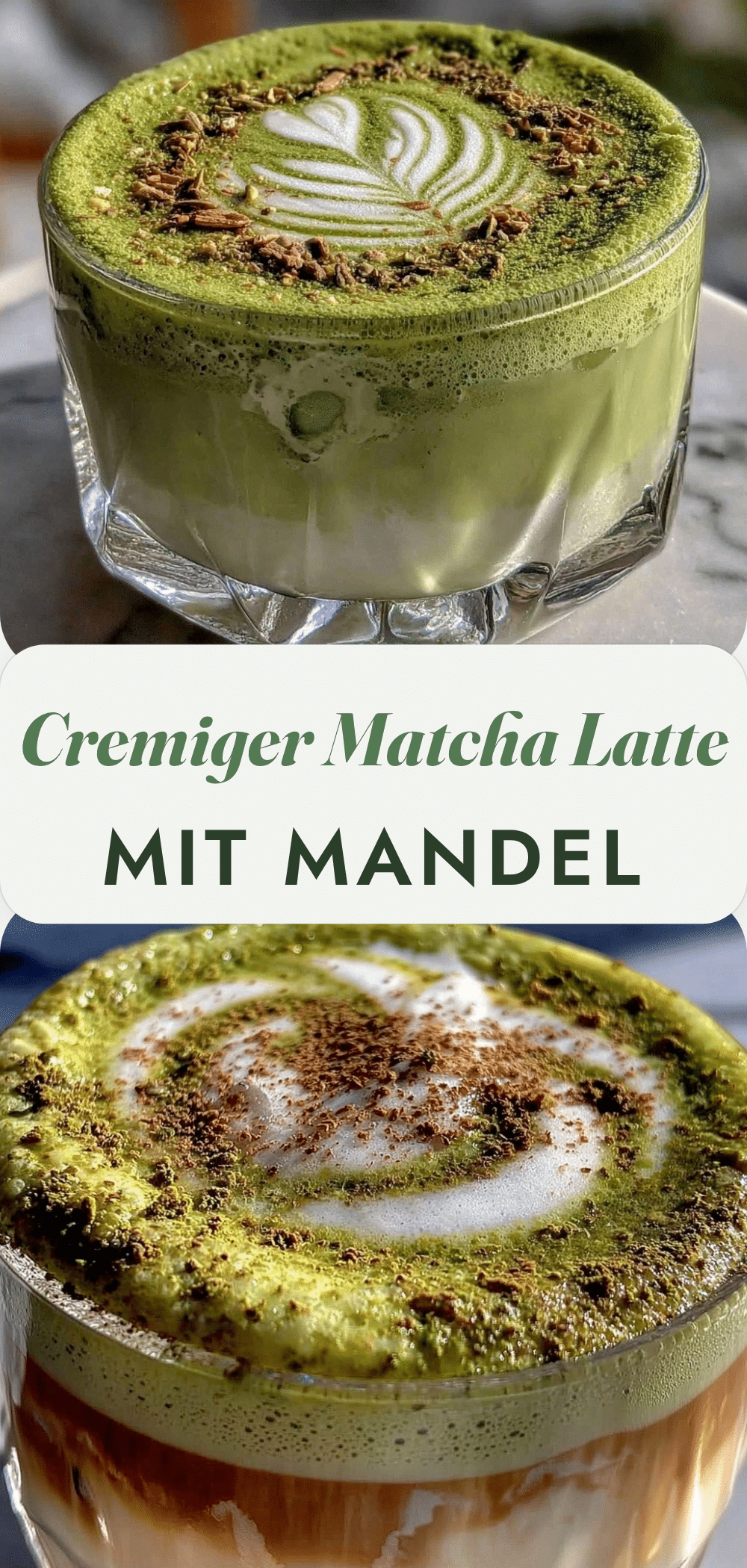 Mandel-Milch Matcha Latte: Günstig für die Familie 5 Mandel-Milch Matcha Latte recipe