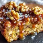 Nusskuchen mit Karamellglasur - featured image