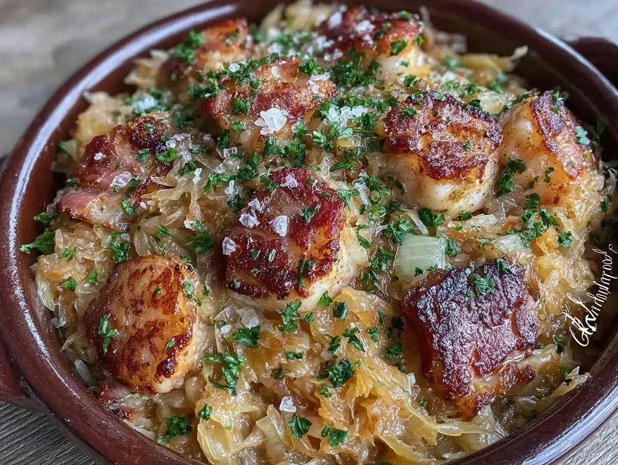 Oktoberfest Sauerkraut mit Speck: 5 Einfache Tipps 4 Oktoberfest Sauerkraut mit Speck preparation steps