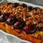 Pflaumenkuchen mit Mandelstreuseln - featured image