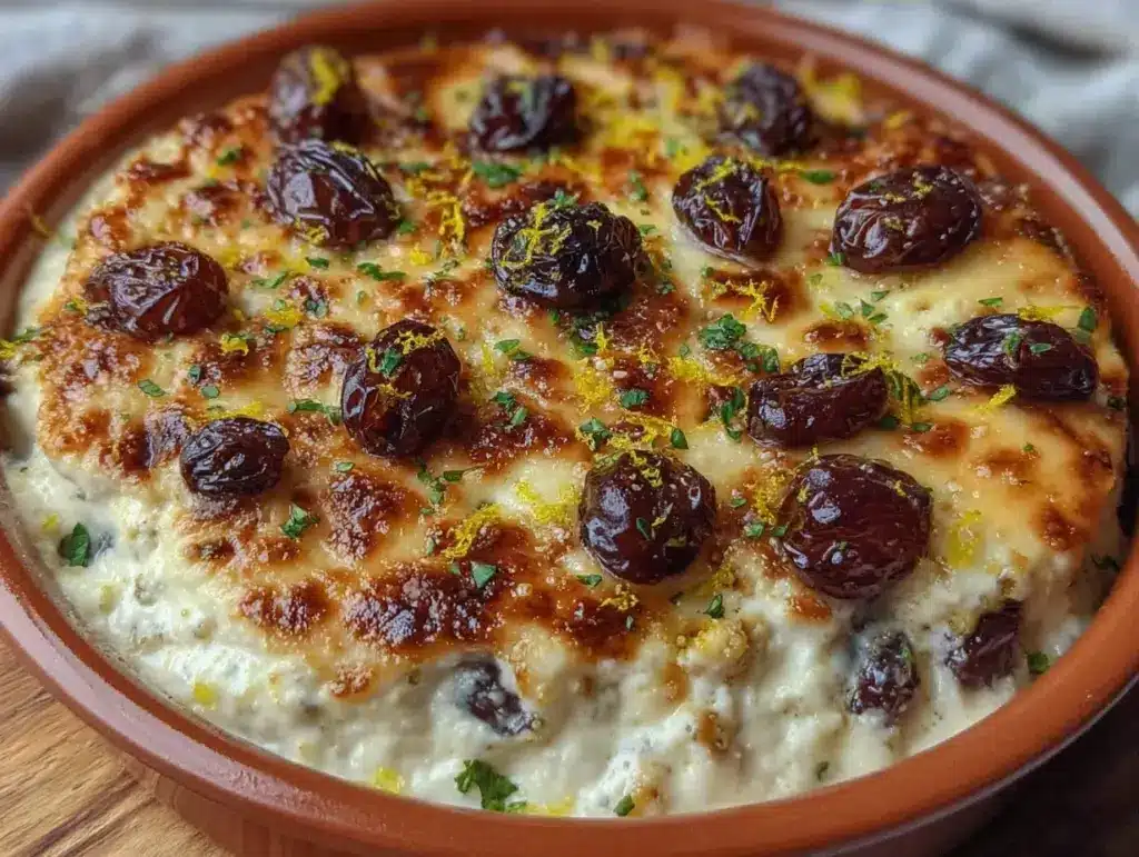 Quarkauflauf mit Rosinen - featured image