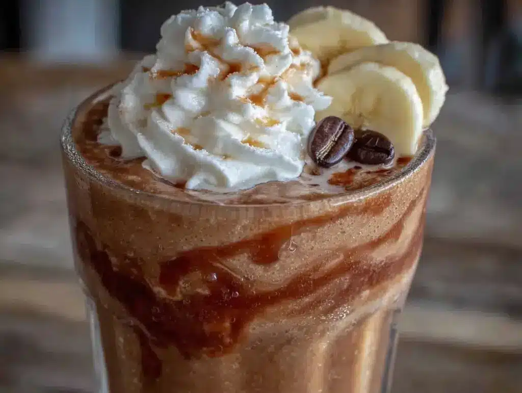 Schneller Kaffee-Bananen Smoothie - featured image