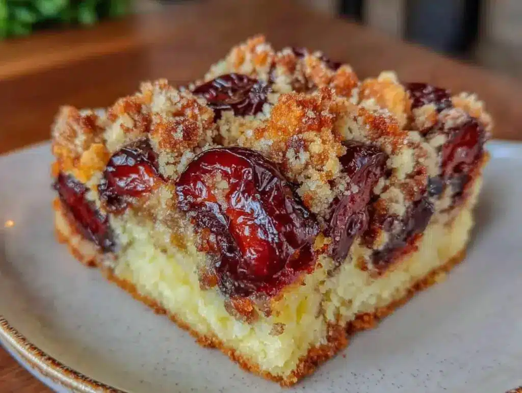 Schwäbischer Zwetschgenkuchen mit Streuseln - featured image