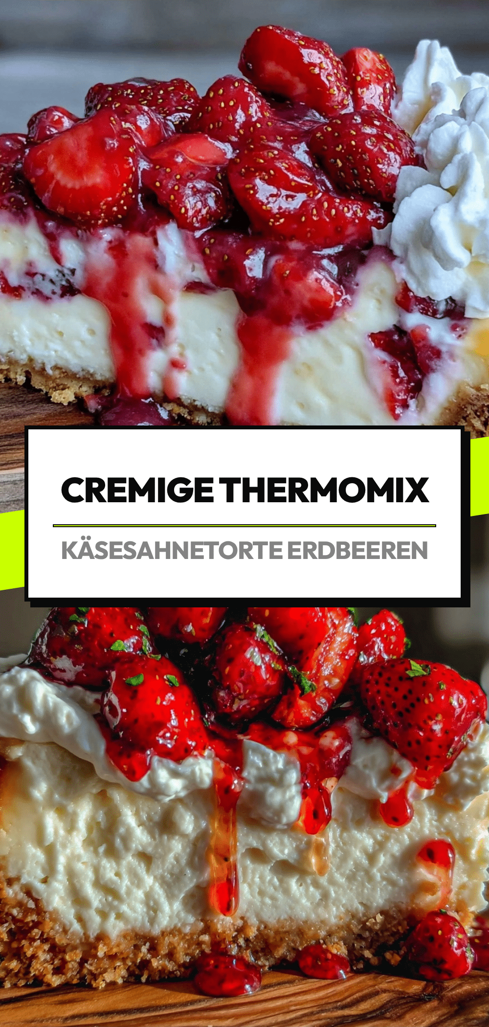 Thermomix Käsesahnetorte Erdbeeren: 5 einfache Schritte für die Familie 5 Thermomix Käsesahnetorte Erdbeeren recipe